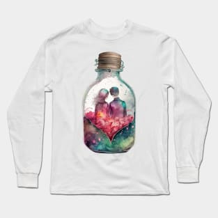 Bottle Couple Long Sleeve T-Shirt